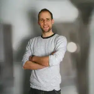Foto von Bauleiter Florian Siegler